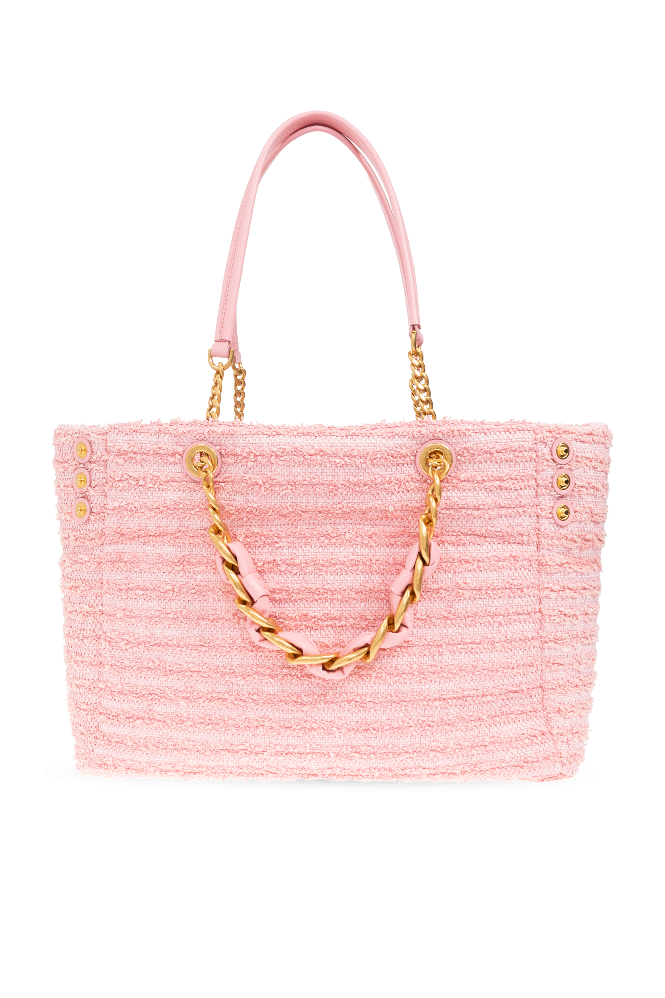 Pink `shopper` bag Balmain - Vitkac AS